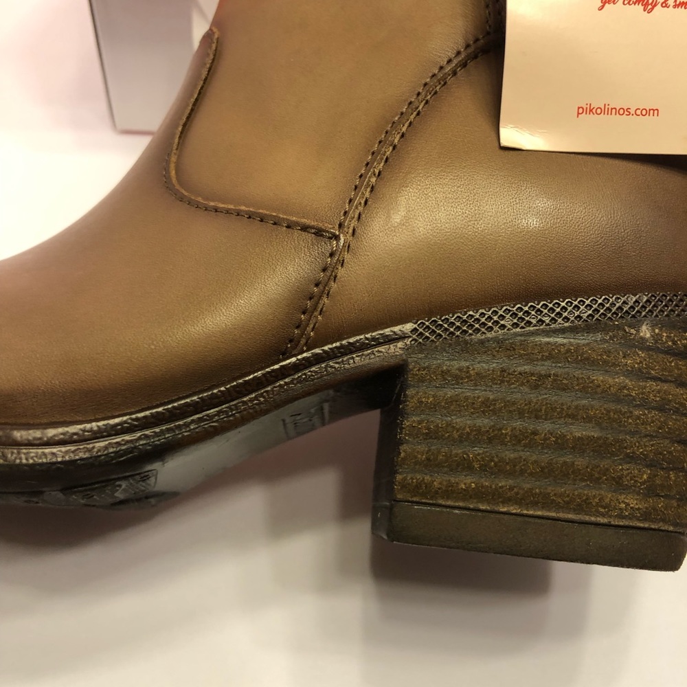 Pikolinos Leather Buckle Ankle Boots NWT US SIZE 7 - Picture 10 of 14
